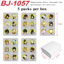 Genshin Impact Anime peripheral pill bar badge 25mm 5 packs per box