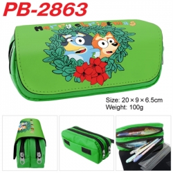 Bluey Anime double-layer pu le...