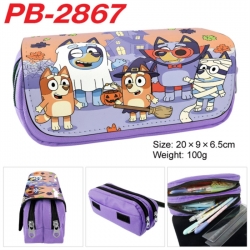 Bluey Anime double-layer pu le...