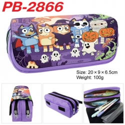 Bluey Anime double-layer pu le...