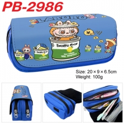 Labubu Anime double-layer pu l...