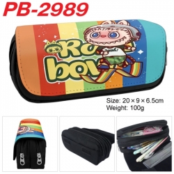 Labubu Anime double-layer pu l...