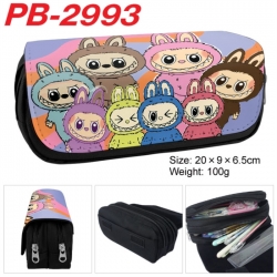 Labubu Anime double-layer pu l...