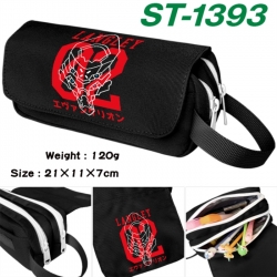 EVA Anime waterproof canvas portable double-layer pencil bag cosmetic bag 21x11x7cm