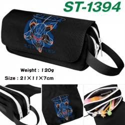 EVA Anime waterproof canvas portable double-layer pencil bag cosmetic bag 21x11x7cm