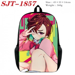 DANDADAN Anime nylon canvas backpack student backpack 45x33x14cm
