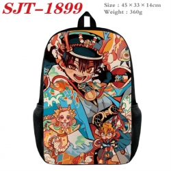 Toilet-bound Hanako-kun Anime nylon canvas backpack student backpack 45x33x14cm