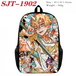 Toilet-bound Hanako-kun Anime nylon canvas backpack student backpack 45x33x14cm