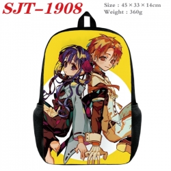 Toilet-bound Hanako-kun Anime nylon canvas backpack student backpack 45x33x14cm