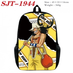 One Piece Anime nylon canvas backpack student backpack 45x33x14cm