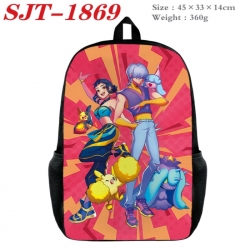 K-Pop:Demon Hunters Anime nylon canvas backpack student backpack 45x33x14cm