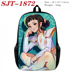 K-Pop:Demon Hunters Anime nylon canvas backpack student backpack 45x33x14cm