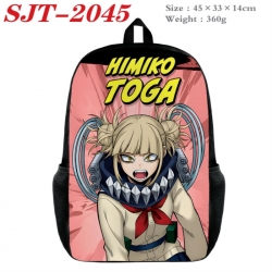 My Hero Academia Anime nylon canvas backpack student backpack 45x33x14cm