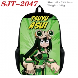 My Hero Academia Anime nylon canvas backpack student backpack 45x33x14cm