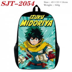 My Hero Academia Anime nylon canvas backpack student backpack 45x33x14cm