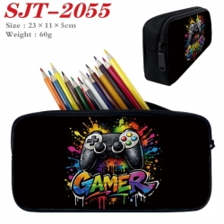 GamePad Anime nylon student pencil case 23x11x5cm 