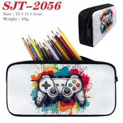 GamePad Anime nylon student pencil case 23x11x5cm 