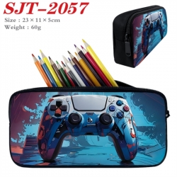 GamePad Anime nylon student pencil case 23x11x5cm 