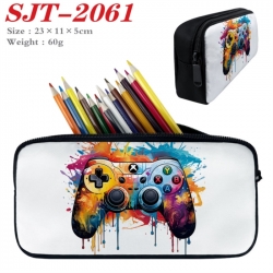 GamePad Anime nylon student pencil case 23x11x5cm 