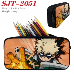 My Hero Academia Anime nylon student pencil case 23x11x5cm 