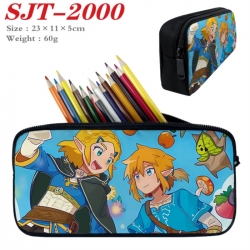 The Legend of Zelda Anime nylon student pencil case 23x11x5cm 