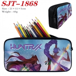 K-Pop:Demon Hunters Anime nylon student pencil case 23x11x5cm 