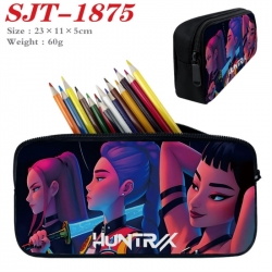 K-Pop:Demon Hunters Anime nylon student pencil case 23x11x5cm 