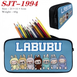 Labubu Anime nylon student pencil case 23x11x5cm 
