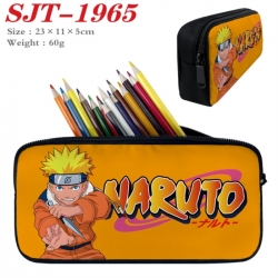 Naruto Anime nylon student pencil case 23x11x5cm 