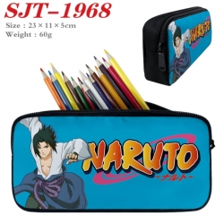 Naruto Anime nylon student pencil case 23x11x5cm 