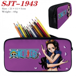 One Piece Anime nylon student pencil case 23x11x5cm 