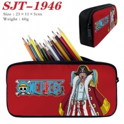 One Piece Anime nylon student pencil case 23x11x5cm 