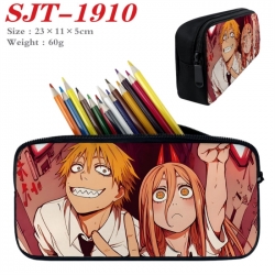 Chainsaw Man Anime nylon student pencil case 23x11x5cm 