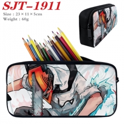 Chainsaw Man Anime nylon student pencil case 23x11x5cm 