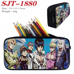 JoJos Bizarre Adventure Anime nylon student pencil case 23x11x5cm 