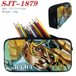 JoJos Bizarre Adventure Anime nylon student pencil case 23x11x5cm 