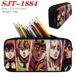 JoJos Bizarre Adventure Anime nylon student pencil case 23x11x5cm 