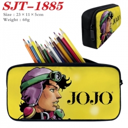 JoJos Bizarre Adventure Anime nylon student pencil case 23x11x5cm 