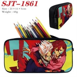 DANDADAN Anime nylon student pencil case 23x11x5cm 