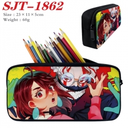 DANDADAN Anime nylon student pencil case 23x11x5cm 