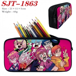 DANDADAN Anime nylon student pencil case 23x11x5cm 