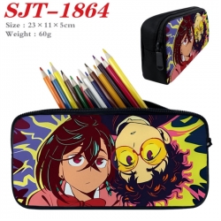 DANDADAN Anime nylon student pencil case 23x11x5cm 