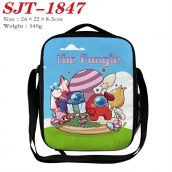 Among Us Anime Lunch Bag Crossbody Bag 26x22x8.5cm 