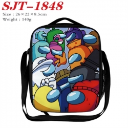 Among Us Anime Lunch Bag Crossbody Bag 26x22x8.5cm 