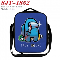 Among Us Anime Lunch Bag Crossbody Bag 26x22x8.5cm 