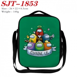 Among Us Anime Lunch Bag Crossbody Bag 26x22x8.5cm 