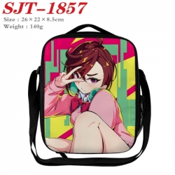 DANDADAN Anime Lunch Bag Crossbody Bag 26x22x8.5cm 