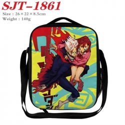 DANDADAN Anime Lunch Bag Crossbody Bag 26x22x8.5cm 