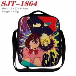 DANDADAN Anime Lunch Bag Crossbody Bag 26x22x8.5cm 