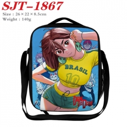 DANDADAN Anime Lunch Bag Crossbody Bag 26x22x8.5cm